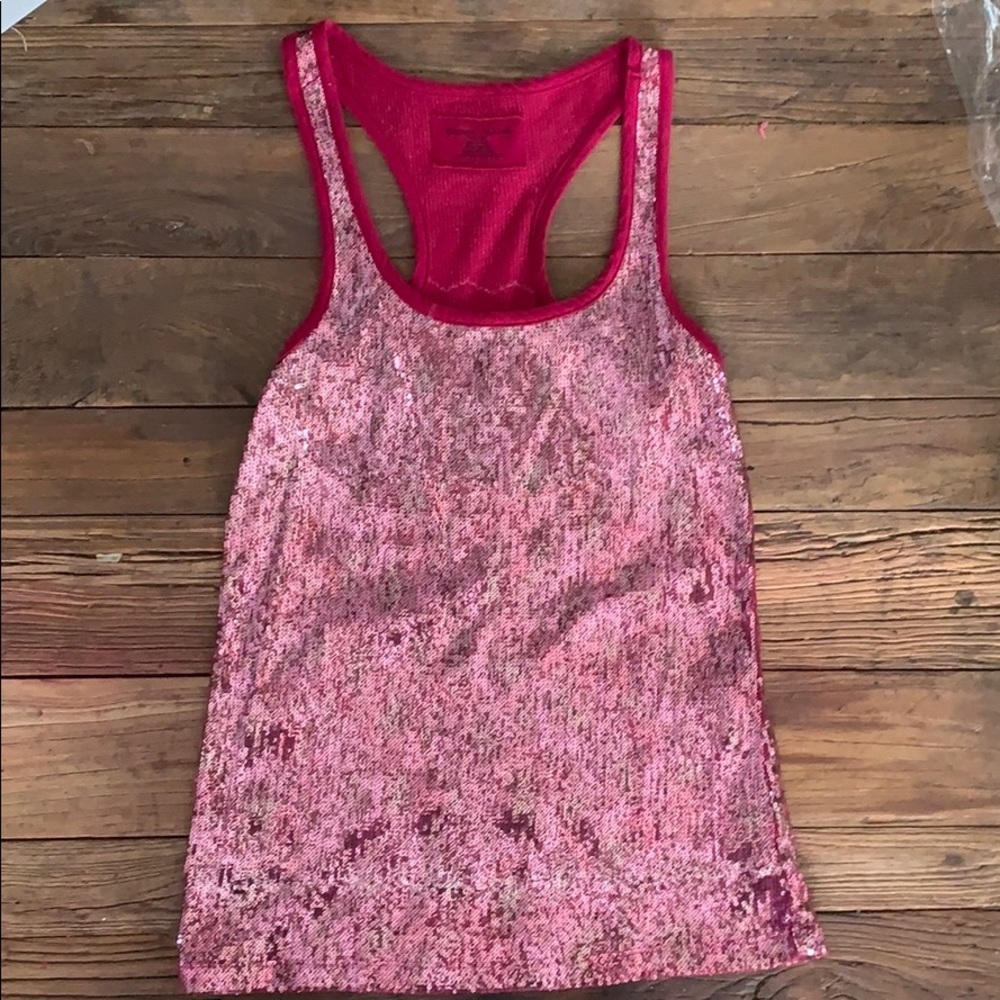 DKNY Jean sequin tank size S